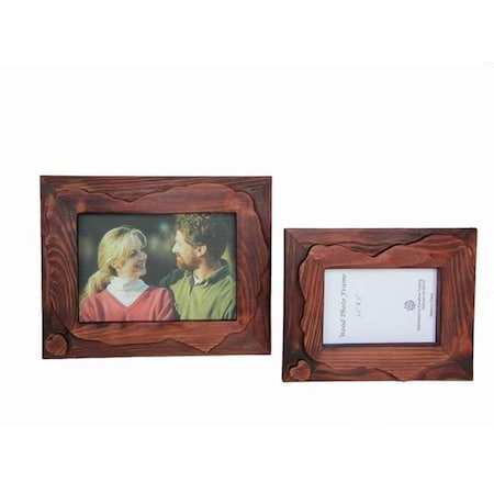 Rlm Distribution Handmade Wood Photo Frame - 3.5 x 5 Inch HO18174